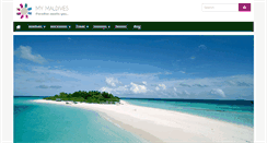 Desktop Screenshot of mymaldives.com